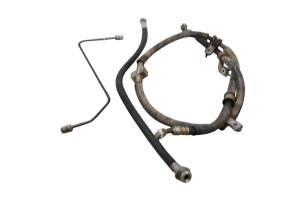 Yamaha - 14 Yamaha Grizzly 550 4x4 Front Brake Lines YFM550F - Image 2