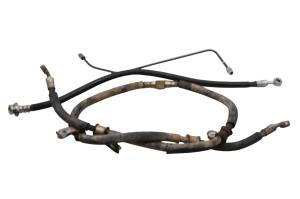 Yamaha - 14 Yamaha Grizzly 550 4x4 Front Brake Lines YFM550F - Image 3