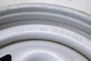 Yamaha - 14 Yamaha Grizzly 550 4x4 Front Wheels Rims 12X6 4/110 YFM550F - Image 4