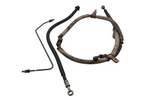 Yamaha - 09 Yamaha Grizzly 550 4x4 Front Brake Lines YFM550F - Image 2