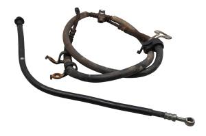09 Yamaha Grizzly 550 4x4 Rear Brake Lines YFM550F