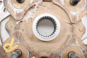 Yamaha - 09 Yamaha Grizzly 550 4x4 Front Wheel Hub & Rotor Left Or Right YFM550F - Image 3