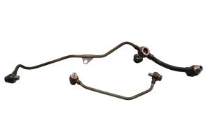 Yamaha - 09 Yamaha Grizzly 550 4x4 Engine Oil Lines YFM550F - Image 2