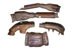 Polaris - 21 Polaris General XP 1000 Header Heat Shield Guard Covers - Image 3