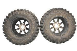 Polaris - 21 Polaris General XP 1000 Front Wheels Rims & Tires 4/156 30X10-15 15X7 - Image 2