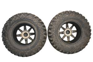Polaris - 21 Polaris General XP 1000 Rear Wheels Rims & Tires 4/156 30X10-15 15X7 - Image 2