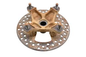 02 Kawasaki Prairie 650 4x4 Front Wheel Hub & Rotor Left Or Right KVF650
