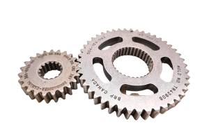 Ski-Doo - 14 Ski-Doo Renegade Back Country 800R E-Tec Chain Case Gears Chain & Tensioner 137" - Image 2