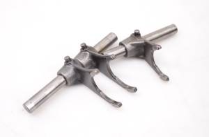 Kawasaki - 86 Kawasaki Bayou 300 2x4 Transmission Shift Forks & Drum KLF300 - Image 3