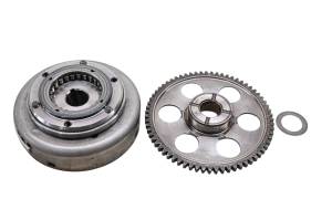 Yamaha - 04 Yamaha Grizzly 660 4x4 Flywheel Starter Clutch Bearing & Gear YFM660F - Image 3
