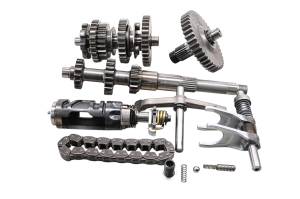 04 Yamaha Grizzly 660 4x4 Transmission Shift Forks & Drum YFM660F