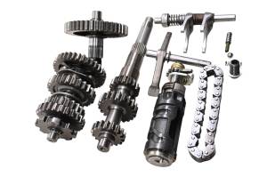 Yamaha - 04 Yamaha Grizzly 660 4x4 Transmission Shift Forks & Drum YFM660F - Image 2