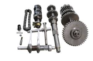 Yamaha - 04 Yamaha Grizzly 660 4x4 Transmission Shift Forks & Drum YFM660F - Image 3