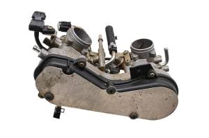 08 Kawasaki Brute Force 750 4x4i Throttle Body Mikuni KVF750 - Image 3