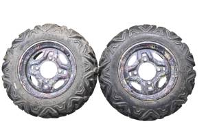 Polaris - 10 Polaris Sportsman 850 4x4 Rear Wheels Rims & Tires 26X10-14 4/156 - Image 1