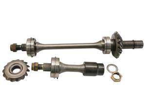 Suzuki - 03 Suzuki Vinson 500 4x4 Transmission Bevel Gears Output Shaft LTA500F - Image 2