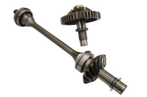 Suzuki - 03 Suzuki Vinson 500 4x4 Transmission Bevel Gears Output Shaft LTA500F - Image 2