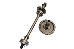 Suzuki - 03 Suzuki Vinson 500 4x4 Transmission Bevel Gears Output Shaft LTA500F - Image 3