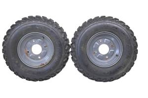 07 Arctic Cat 250 2x4 Front Wheels Rims & Tires 22X7-10 4/144