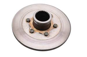 Yamaha - 04 Yamaha Grizzly 660 4x4 Rear Brake Hub & Rotor YFM660F - Image 2