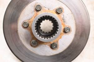 Yamaha - 04 Yamaha Grizzly 660 4x4 Rear Brake Hub & Rotor YFM660F - Image 3