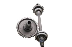 Suzuki - 01 Suzuki Quadmaster 500 4x4 Transmission Bevel Gears Output Shaft LTA500F - Image 3
