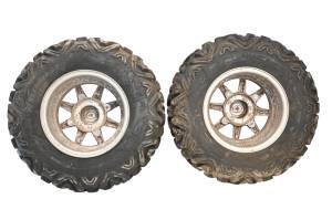 Polaris - 09 Polaris RZR 800 EFI Front Wheels Rims & Tires 4/156 25X8-12 - Image 2