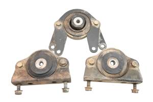 10 Polaris RZR S 800 EFI Rear Differential Isolator Brackets Mounts