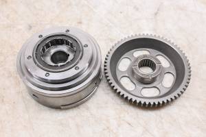 Suzuki - 03 Suzuki LTZ400 Flywheel Starter Clutch Bearing & Gear KFX400 - Image 4