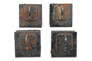 Yamaha - 16 Yamaha Wolverine 700 Engine Rubber Damper Brackets YXE700W - Image 1