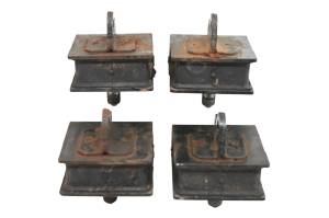 Yamaha - 16 Yamaha Wolverine 700 Engine Rubber Damper Brackets YXE700W - Image 2