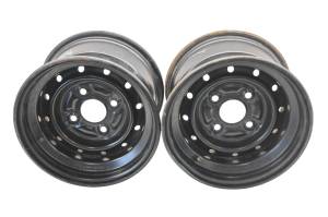 16 Yamaha Wolverine 700 Rear Wheels Rims 4/110 12X7.5 YXE700W