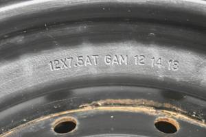 Yamaha - 16 Yamaha Wolverine 700 Rear Wheels Rims 4/110 12X7.5 YXE700W - Image 4