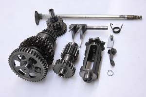 Honda - 03 Honda Rubicon 500 4x4 Transmission Shift Forks & Drum TRX500FA - Image 2