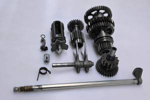 Honda - 03 Honda Rubicon 500 4x4 Transmission Shift Forks & Drum TRX500FA - Image 3