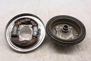 Honda - 03 Honda Rubicon 500 4x4 Front Left Brake Drum Assembly TRX500FA - Image 3