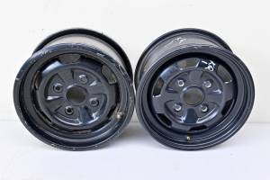 Suzuki - 06 Suzuki King Quad 700 4x4 Front Wheels Rims 12X6 4/110 LTA700X - Image 1