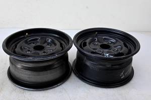 Suzuki - 06 Suzuki King Quad 700 4x4 Front Wheels Rims 12X6 4/110 LTA700X - Image 3
