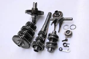 Suzuki - 06 Suzuki King Quad 700 4x4 Transmission Shift Forks & Drum LTA700X - Image 2