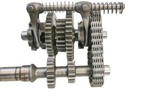 Yamaha - 00 Yamaha Kodiak 400 4x4 Transmission Shift Forks & Drum YFM400F - Image 2