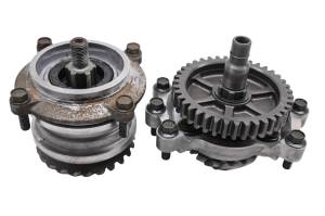 01 Yamaha Kodiak 400 4x4 Transmission Bevel Gears Output Shaft YFM400F