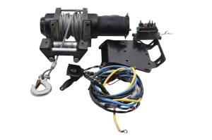 01 Yamaha Kodiak 400 4x4 Winch Control Switch Solenoid Cables & Bracket XTREME YFM400F