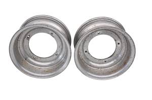 Aftermarket - 89 Suzuki LT250S Front Wheels Rims 10X5 4/165 Aftermarket Quadsport 250 - Image 2