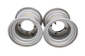 89 Suzuki LT250S Rear Wheels Rims 9X9 4/130 Quadsport 250