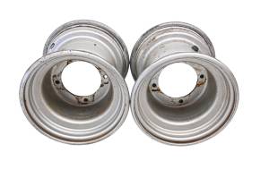 Suzuki - 89 Suzuki LT250S Rear Wheels Rims 9X9 4/130 Quadsport 250 - Image 2