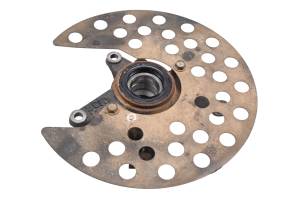 Yamaha - 01 Yamaha Kodiak 400 4x4 Front Left Spindle Knuckle & Guard YFM400F - Image 3