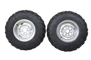 03 Honda Rincon 650 4x4 Front Wheels Rims & Tires 25X8-12 4/110