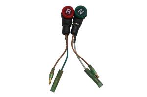 Yamaha - 03 Yamaha Warrior 350 Indicator Lights Neutral Dash YFM350X - Image 1