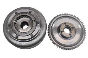 Yamaha - 03 Yamaha Warrior 350 Flywheel Starter Clutch Bearing & Gear YFM350X - Image 2