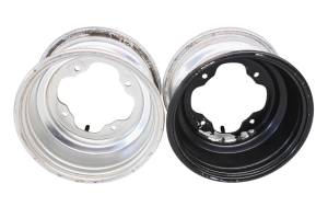 Yamaha - 03 Yamaha Warrior 350 Front Wheels Rims 10X6 4/156 YFM350X - Image 2